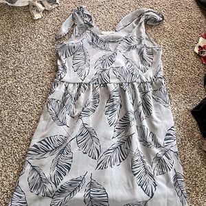 light blue sun dress